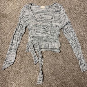 Women’s Size Small Wrap Sweater with Tie
